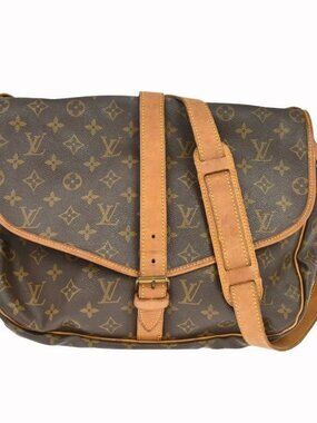 LOUIS VUITTON SAUMUR 35 SHOULDER BAG MONOGRAM